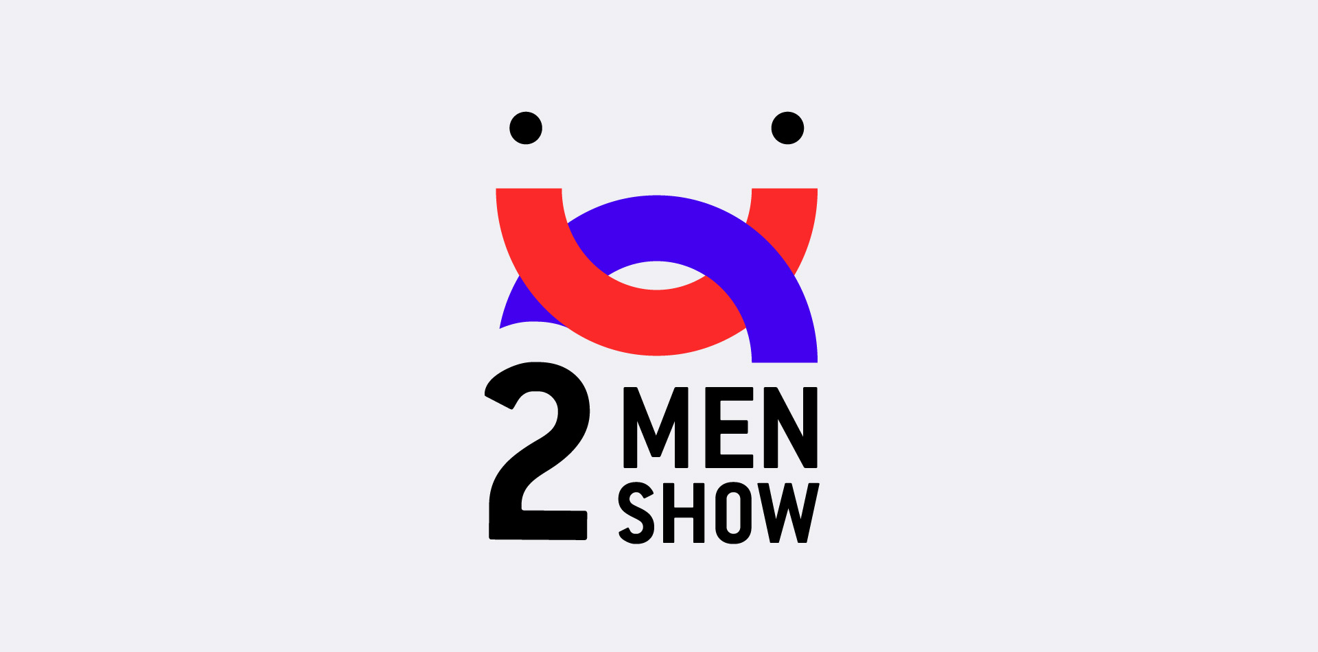 two men show logo